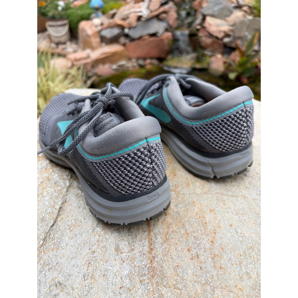 Brooks Revel Womens Running Shoes Grey Teal Mesh 1202491B037 Size 8.5 B - Picture 5 of 8